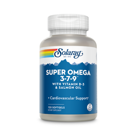 Solaray Super Omega 3-7-9 120Cap