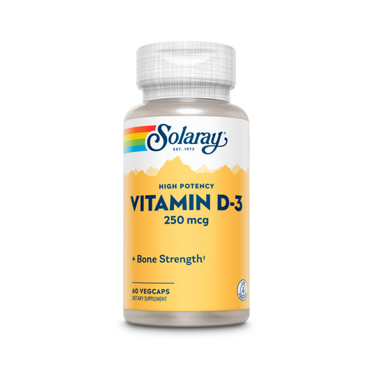 Solaray Super Strength Vitamin D-3 250mcg