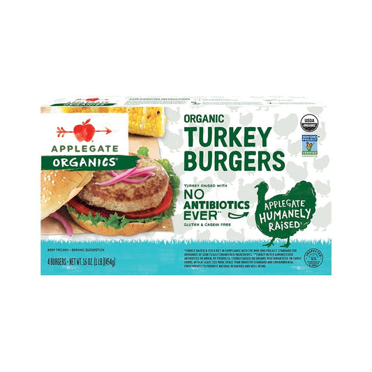 Applegate Turkey Burger 4oz 4c