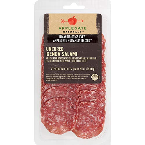 Applegate Sliced Salami Genoa 4oz