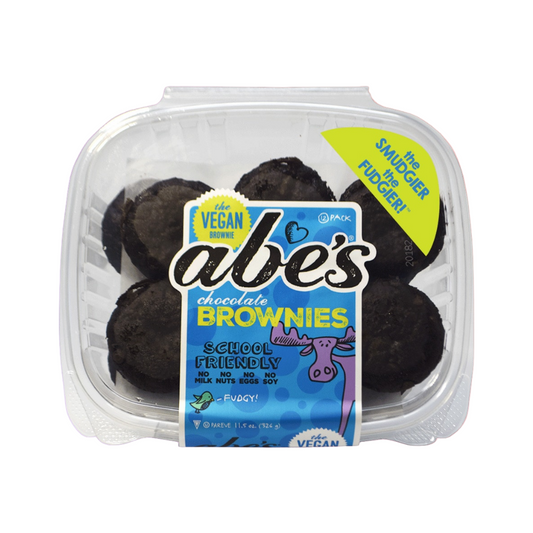 Abe's Muffins Brownie Fudge V 11.5oz 4c