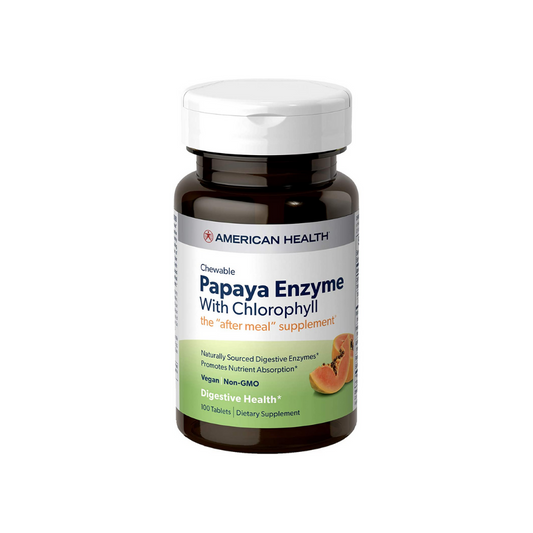 American Health Enzyme Papaya Chlorophyl 100c