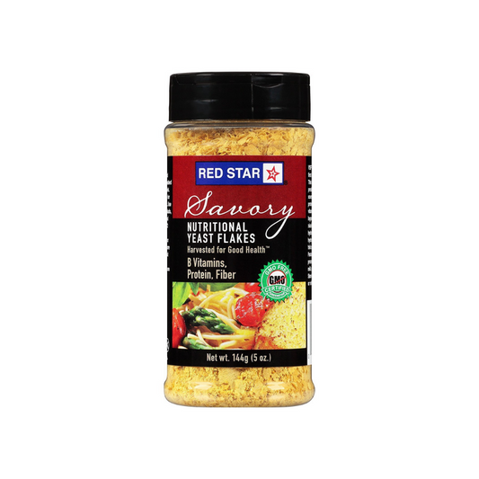 Red Star Nutritional Yeast Nutritional Flakes Gluten Free 5oz