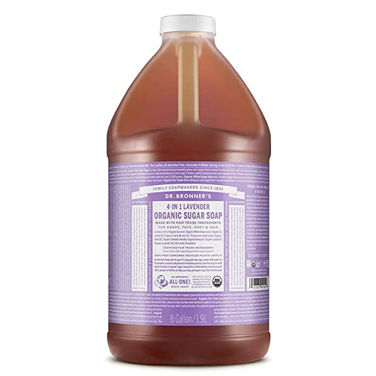 Dr. Bronner's Soap Pump Lavender Ref OG 64oz
