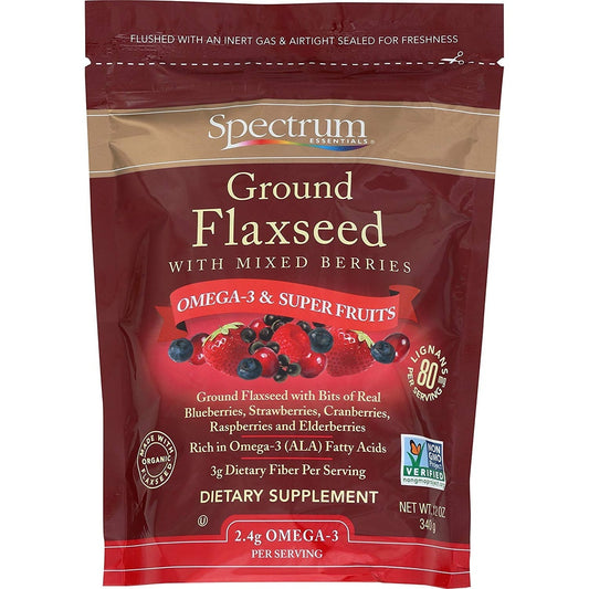 Spectrum Flax Seed Ground Berry 12oz