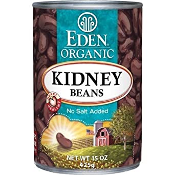 Eden Organic Can Beans Kidney GF OG15oz