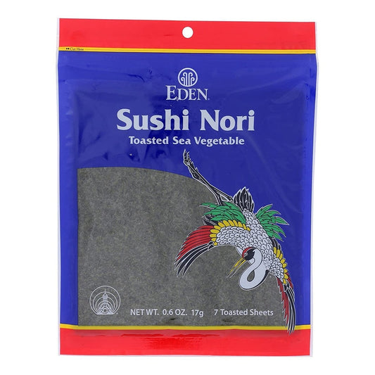 Eden Sea Vegetable Nori Sushi Toasted 0.6oz