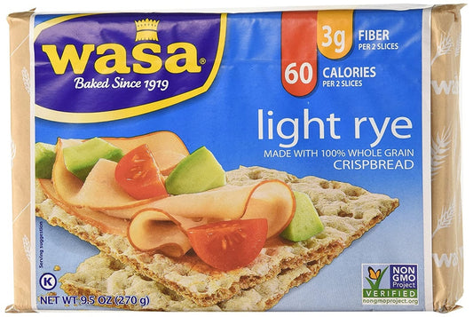 Wasa Cracker Crispbread Rye Light 9.5oz
