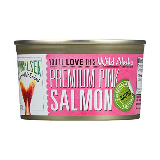 Natural Sea Can Salmon Pink Salted 7.5oz