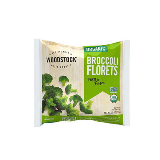 Woodstock Frozen Broccoli Florets 10oz