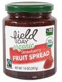 Field Day Organic Strawberry Fruit Spread 14oz