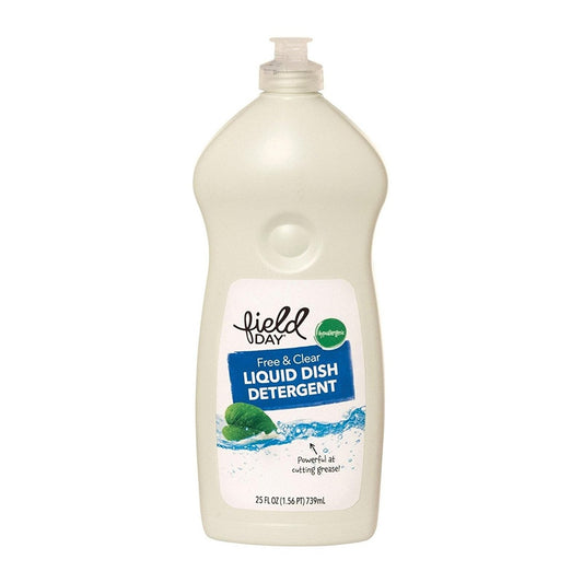 Field Day Free and Clear Liquid Dish Detergent  25oz