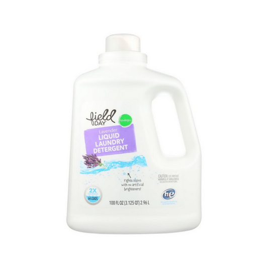 Field Day Lavender Liquid Laundry Detergent 100oz
