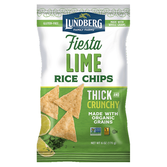 Lundberg Family Farms Fiesta Lime Rice Chips 6oz