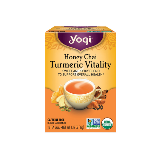 Yogi Tea Turmeric Chai Honey OG