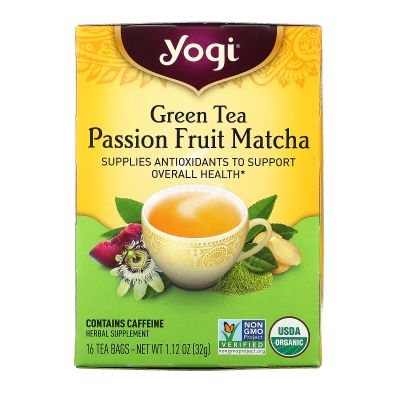Yogi Tea Green Matcha Passion OG 16c