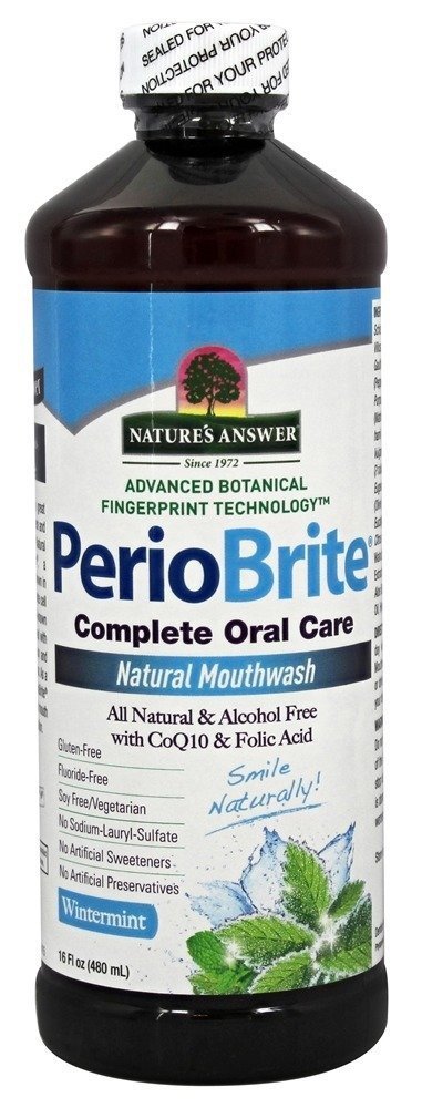 Nature's Answer Periobrite Mouthwash, Wintermint 16oz