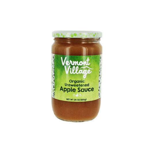 Vermont Village Apple Sauce Unsweetened OG 24oz