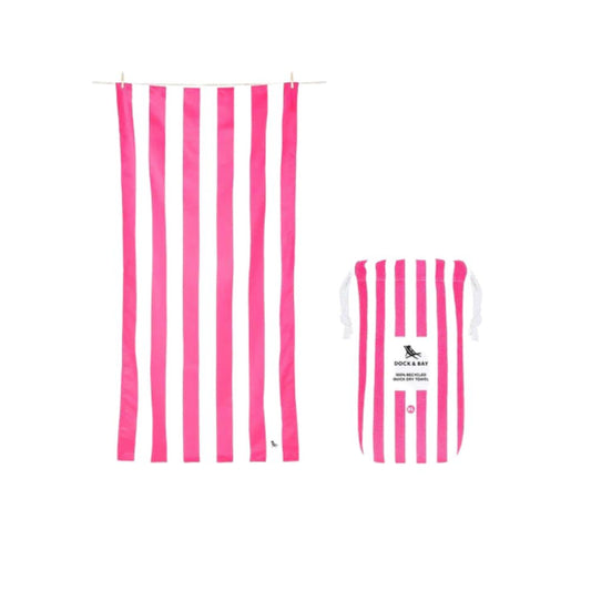 DOCKBAY Towel Cabana Pink XL 1c