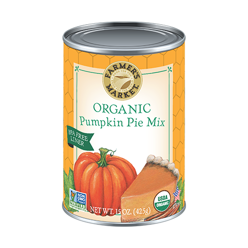 Farmer's Market Can Mix Pumpkin Pie OG 15oz