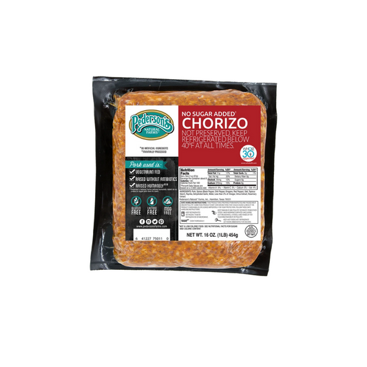 Pederson's Natural Chorizo Ground GF 16oz