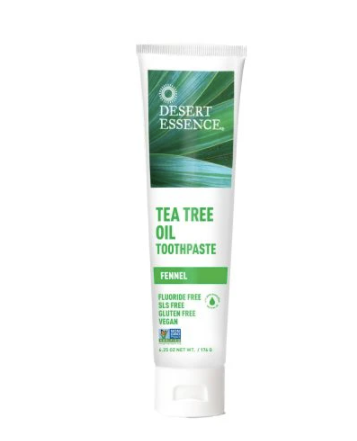 Desert Essence Toothpaste Fennel Tea Tree