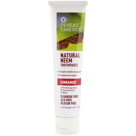 Desert Essence Toothpaste Mint Cinnamon Neem