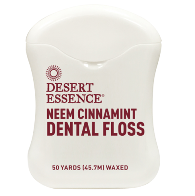 Desert Essence Dental Floss Cinnamon Neem 50yds