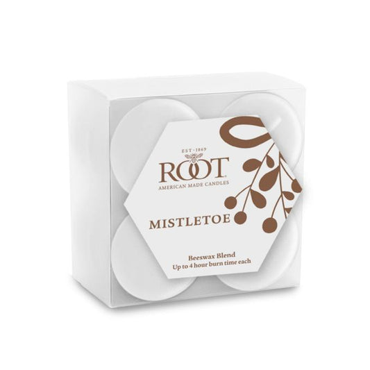 Root Candles Candle Holiday Mistletoe 4c