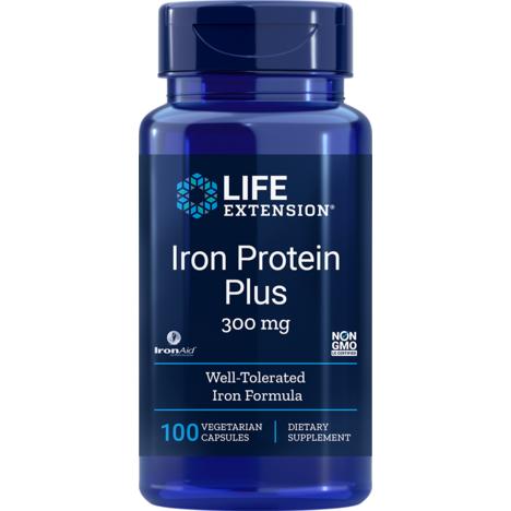 LIFEXT Iron Protein Plus 300mg 100c