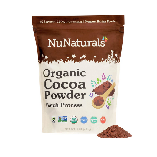 Nunaturals Organic Cocoa Powder 16oz