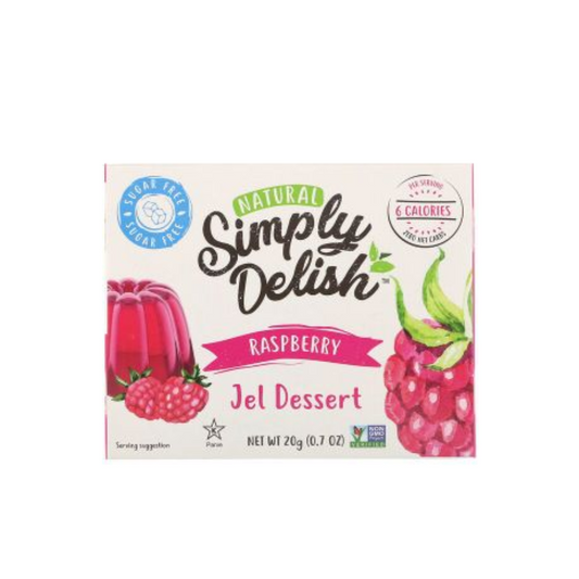 Natural Simply Delish Natural Dessert Raspberry 0.7oz