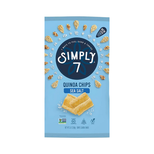 Simply 7 Quinoa Chips Sea Salt GF 0.8oz