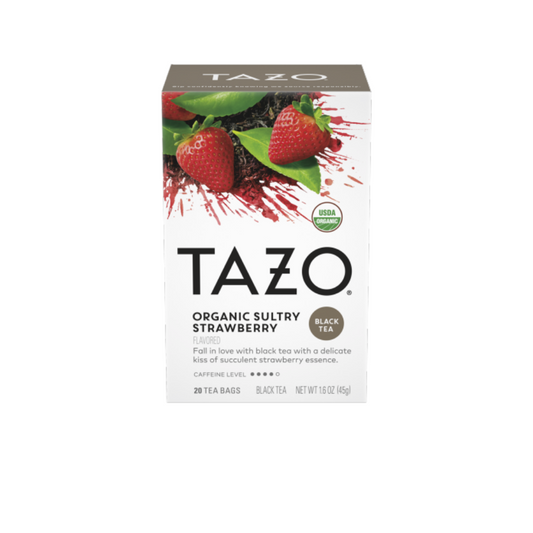 Tazo Tea Black Strawberry Sultry OG 20c
