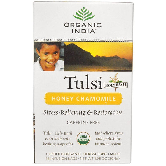 OGINDIA Tea Tulsi Chamomile Honey 18c
