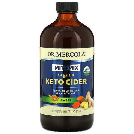 Dr. Mercola Drink Keto Cider Vinegar Sweet 16fz