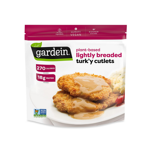 Gardein Lightly Breaded Turk'y Cutlets 12.3oz