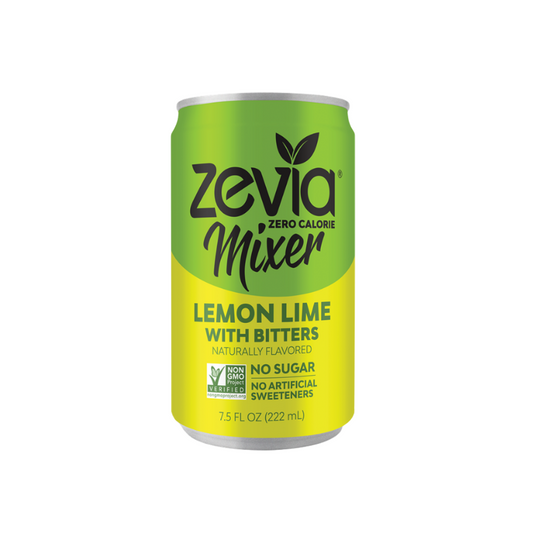 Zevia Mixer Lemon Lime Zero GF UN
