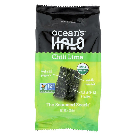 Ocean Halo Snack Seaweed Lime 0.14oz
