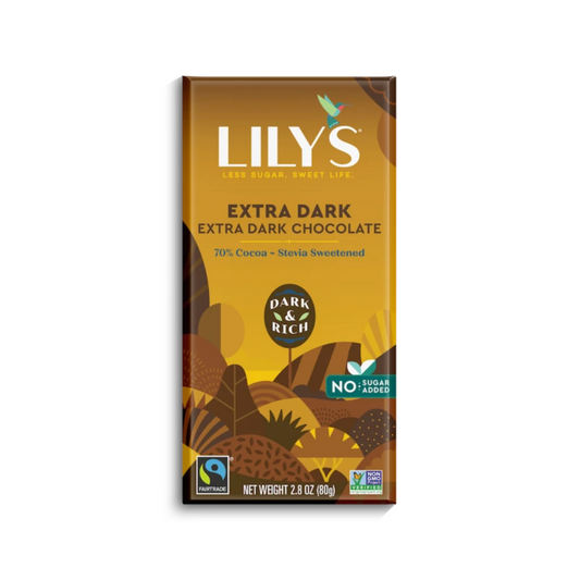 Lily's Barra Chocolate Dark Extra 70% 2.8oz