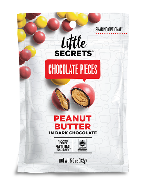Little Secrets Chocolate Gems Dark Peanut 5oz
