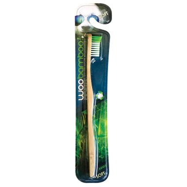 Woo Bambu Toothbrush Soft Bamboo 1c
