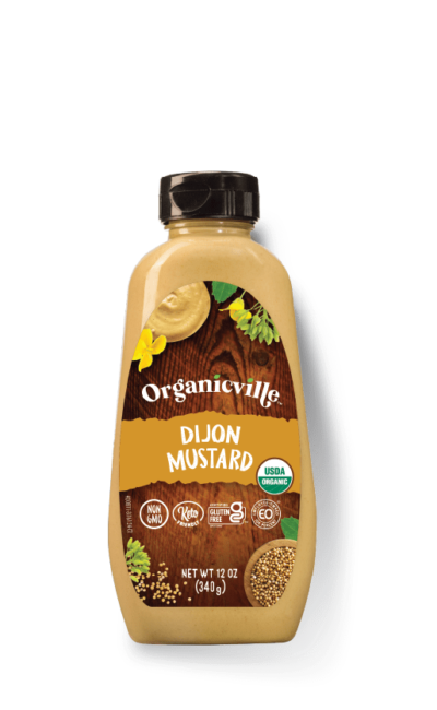 Organic Ville Dijon Mustard 12oz
