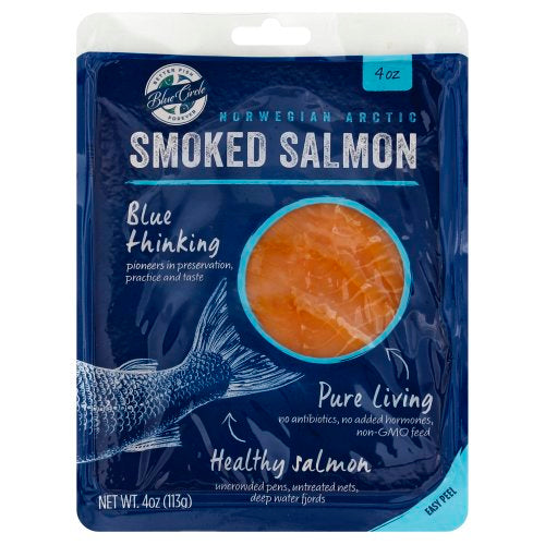 Blue Circle Frozen Salmon Cold Smoked 4oz