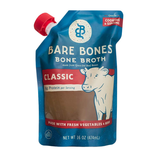Bare Bones Broth Bone Beef Classic 16fz