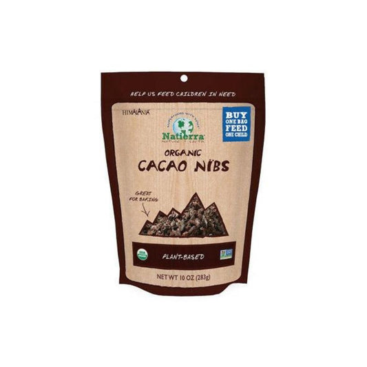 Natierra Cacao Nibs Raw OG 10oz