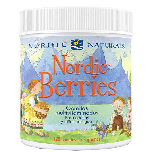 Nordic Kids Multivitamin Gummy Berries 120c