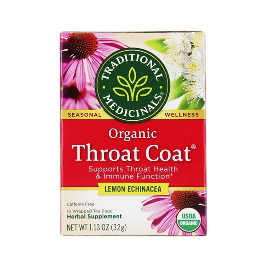 Traditional Medicinals Tea Lemon Echinacea Throat OG