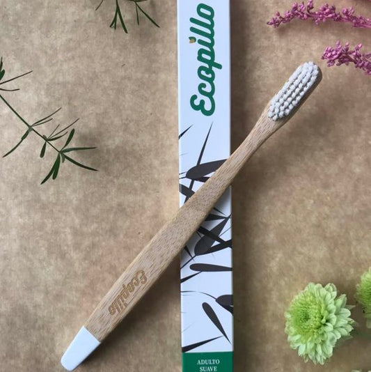 Ecopillo Toothbrush Soft Bamboo 1c