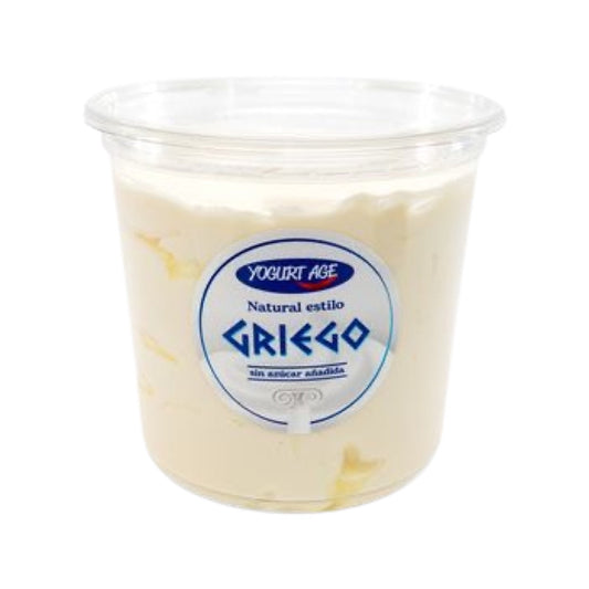 Age Plain Unsweetened Greek Yogurt 4oz